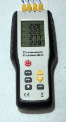 4-Kanal-Temperatur-Anzeiger